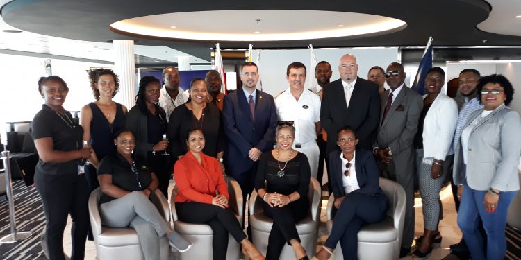 MSC Meraviglia Second Cruise Ship Inaugural Call for the 2019-2020 Cruise Season