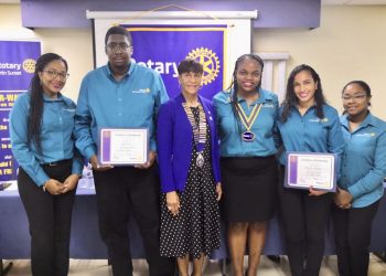 Rotary Sunset Inducts Two Members