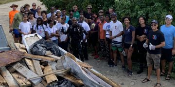 Mullet Pond Freed of Garbage