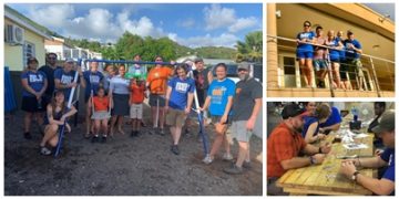 60 volunteers from ‘Over The Edge Global’ assist 8  local NGOs