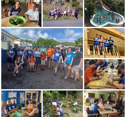 60 volunteers from ‘Over The Edge Global’ assist 8  local NGOs