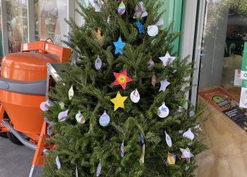 Rotary Club of Sint Maarten, Ace Home Center, and  Kooyman Assisting the Dr. J Foundation Shelter  Residents.