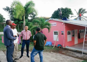 MINISTER IRION ENSURES HEAVY DUTY TARPAULIN IS REPLACED FOR DR. MARTIN LUTHER KING JR.