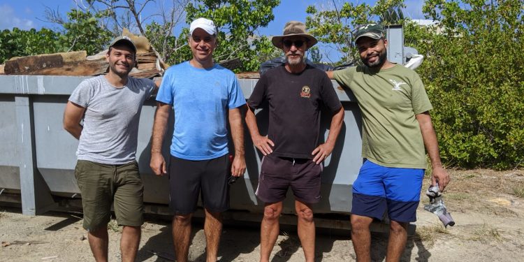 NRPB joins EPIC and Nature Foundation clean-up of Mullet Pond