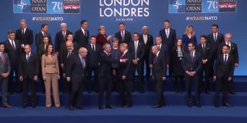 Dutch PM in video of NATO leaders apparently mocking Trump