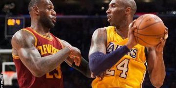 LeBron James promises to continue Kobe Bryant’s legacy