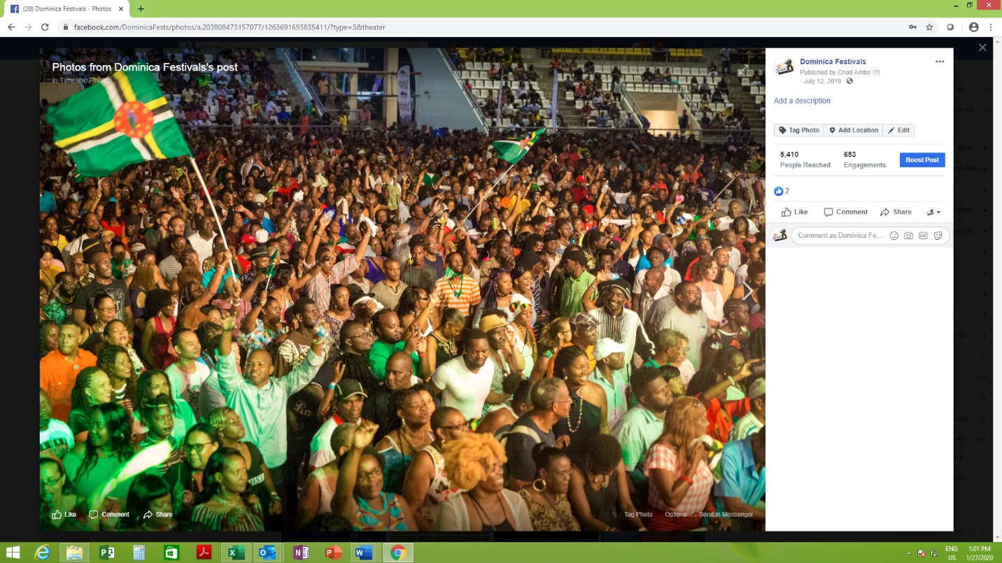 Official Dates For Dominica S World Creole Music Festival 2020 Released   DA Creole Fest 