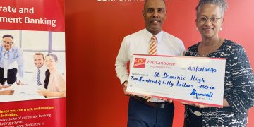 CIBC FIRSTCARIBBEAN PARTNERS IN COMMEMORATIVE INITIATIVES FOR ST. DOMINIC HIGH’S 25TH YEAR.