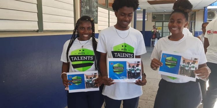 St. Maarten Academy P.S.V.E Wins 1st Prize for Business and Economy at Regional Skills Competition.
