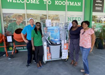 Giving Trees Placed By Rotary At Ace Home Center And Kooyman Help Shelter Residents.