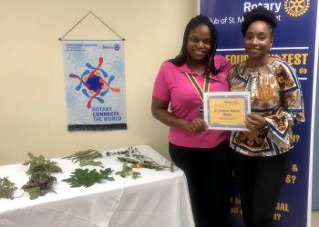 Dr. Maccow Thomas Presented at Rotary Sunset General Meeting