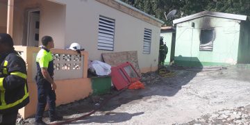 Apartment fire in Fort Willem