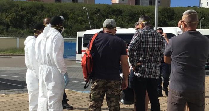 French and Dutch Police Authority cooperates with SXM Airport in suspected coronavirus cases.