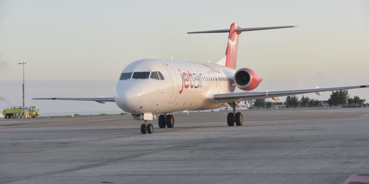 JetAir Caribbean makes inaugural flight to Sint Maarten serving the Curacao/Sint Maarten route twice weekly