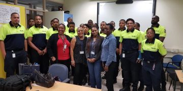 Department of Economic Licenses held an informative session at Philipsburg Police station