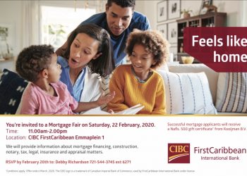 “FEEL LIKE HOME” AT CIBC FIRSTCARIBBEAN MORTGAGE FAIR.