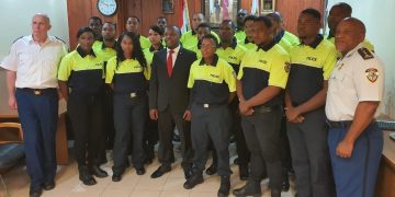 Minister Doran swears in 20 new cadets at KPSM