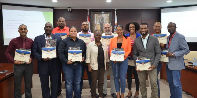 Members of Parliament participate in Orientation week