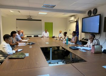 Prime Minister Jacobs receives COVID-19 preparedness and response actions update from Prefet Feucher