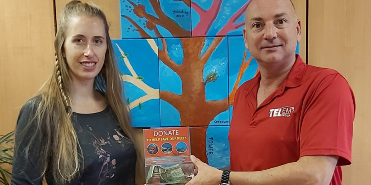 TelEm Group & Nature Foundation team up to help save SXM coral reefs