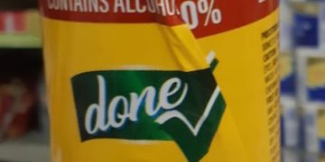 DESINFECTANT SPRAY CAN “DONE” NOT TO BE SOLD OR USED