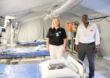 AMI medical team assists SMMC in COVID-19 response