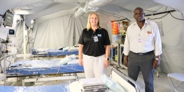 AMI medical team assists SMMC in COVID-19 response