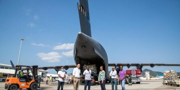 Prime Minister Silveria Jacobs & SMMC Receives Medical Equipment from the Netherlands for St. Maarten