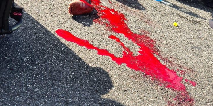 Police investigate accident with bike rider