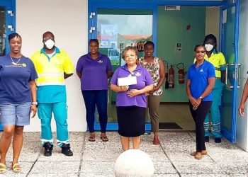 Rotary Sunset Joins Efforts to Combat Covid-19 Pandemic