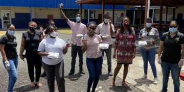 Chef Sauce, Robbie’s Lottery and Rockey Foundation donate food due to covid 19