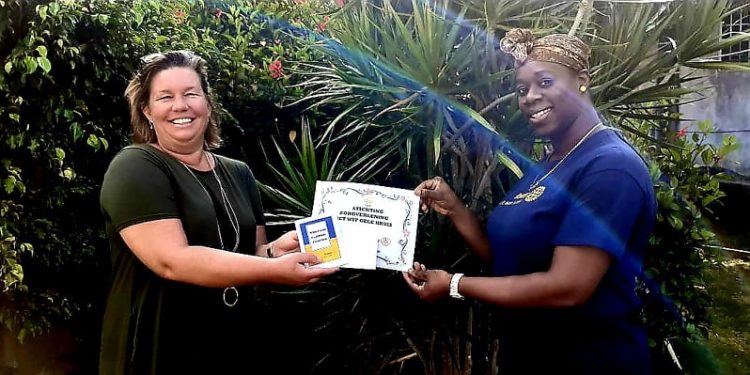 Rotary Sunset Supports WYCCF With Food Boxes For Elderly