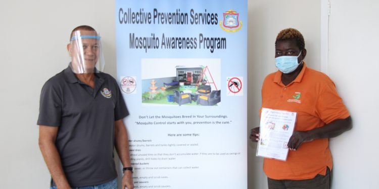 “FIGHT BACK” Mosquito Awareness Open House and Unused Tire Drop Off at Cole Bay Community Help Desk
