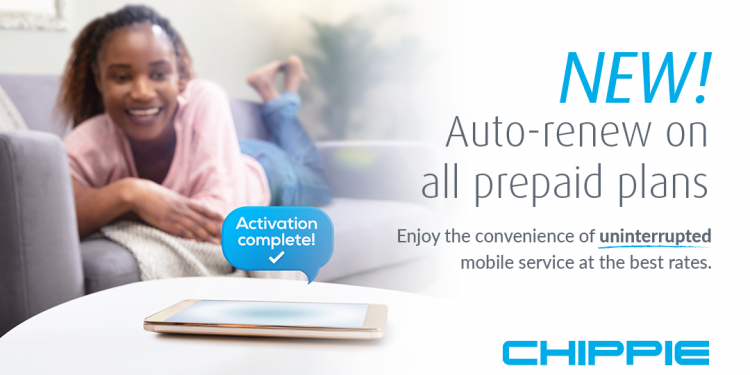 Chippie adds new auto-renew feature
