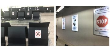 Sanitizing Process at Airport Completed and in place