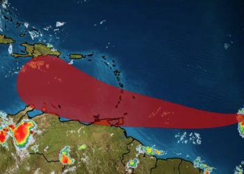 Gonzalo heading towards the Caribbean