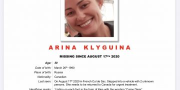 Missing person