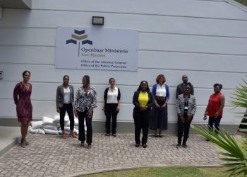 Minister of Justice Anna Richardson visits Prosecutor’s Office