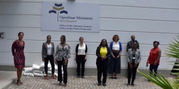 Minister of Justice Anna Richardson visits Prosecutor’s Office