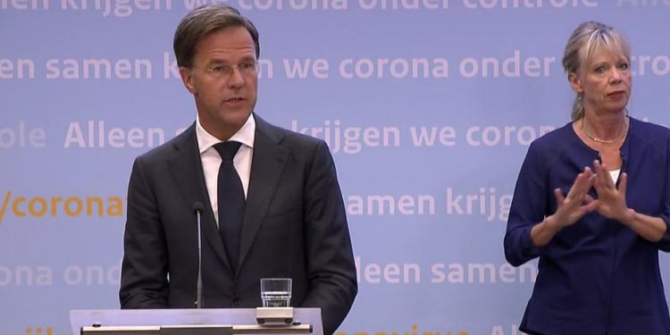 Rutte: Keep working from home, maximum 6 guests at home