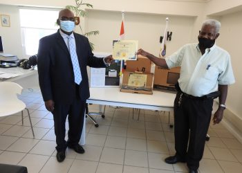 Bell Realty Company made generous contribution to the Education on Sint. Maarten