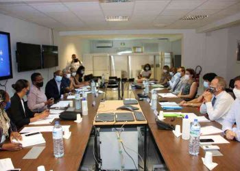 Prime Minister Silveria E. Jacobs & Préfète Déléguée Sylvie Feucher meet to discuss joint health protocols