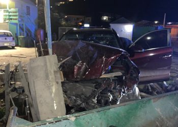 Traffic accident on the Zagers Gut road