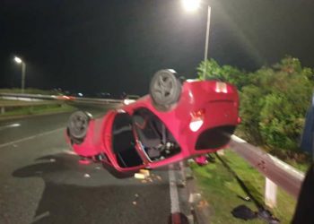 Reckless driving results in an unnecessary road accident.