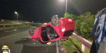 Reckless driving results in an unnecessary road accident.