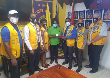Sint Maarten Lions Club donates for World Sight Day, Oct 8th