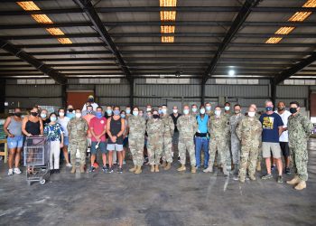 United States Southern Command (SOUTHCOM) donated 1100 Food Packages to Curacao