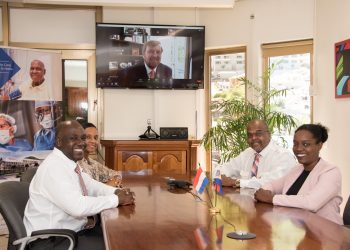 King holds conversations about medical care on Aruba and Sint Maarten during coronacrisis