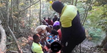 A man died of natural causes while hiking a trail on St.Peters hill