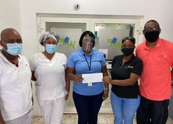 Rotary Club of St. Martin Sunset Donates to Nurses at MHF
